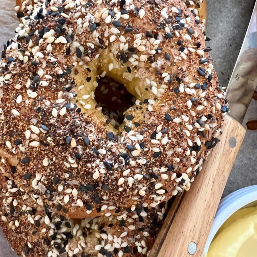 Sourdough Bagels