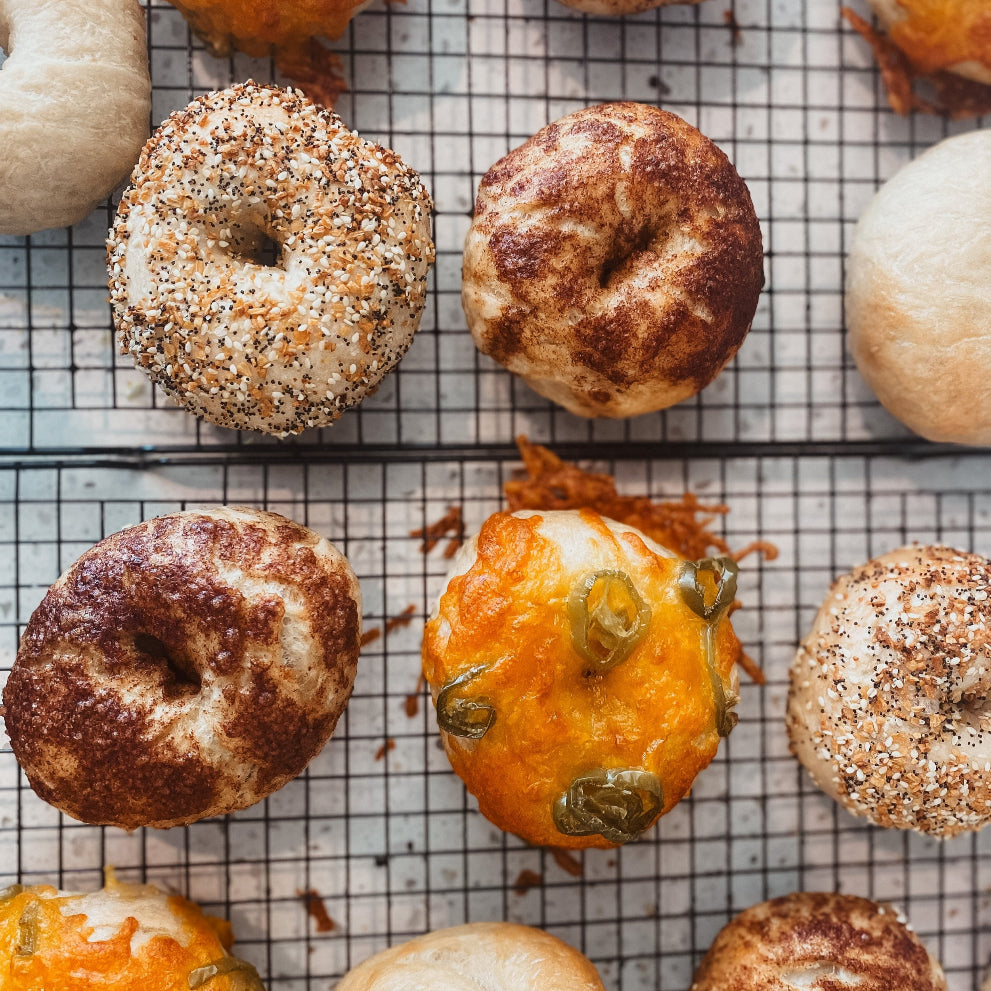 Sourdough Bagels