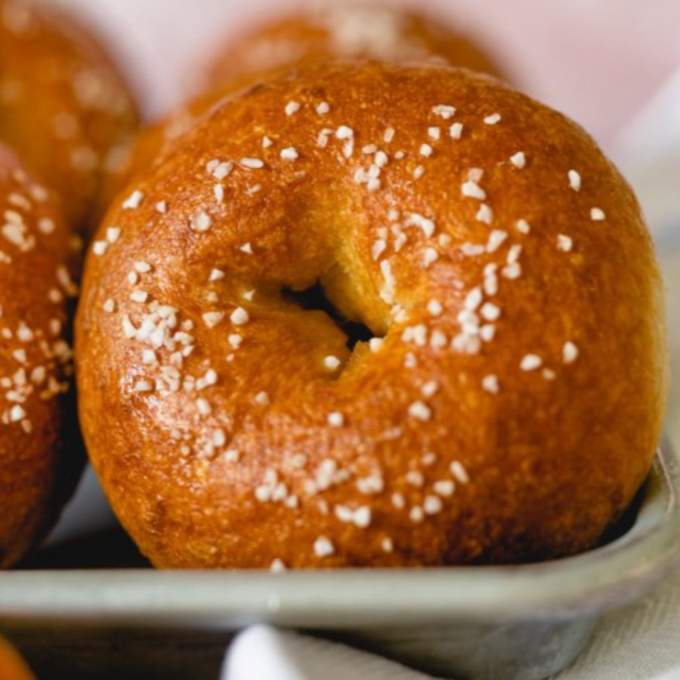 Sourdough Bagels