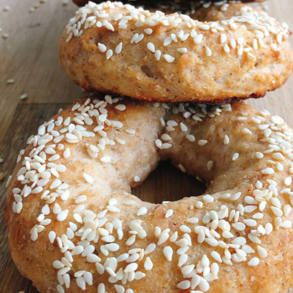 Sourdough Bagels