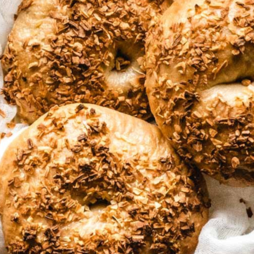 Sourdough Bagels