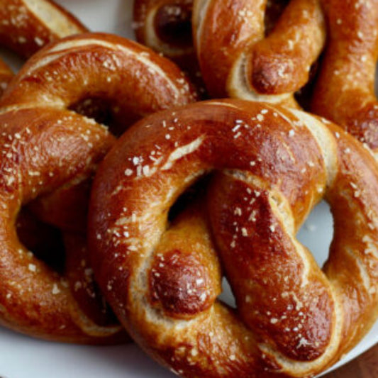 Sourdough Soft Pretzels